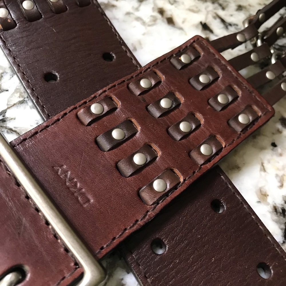 DKNY Leather Belt- - Picture 2 of 8